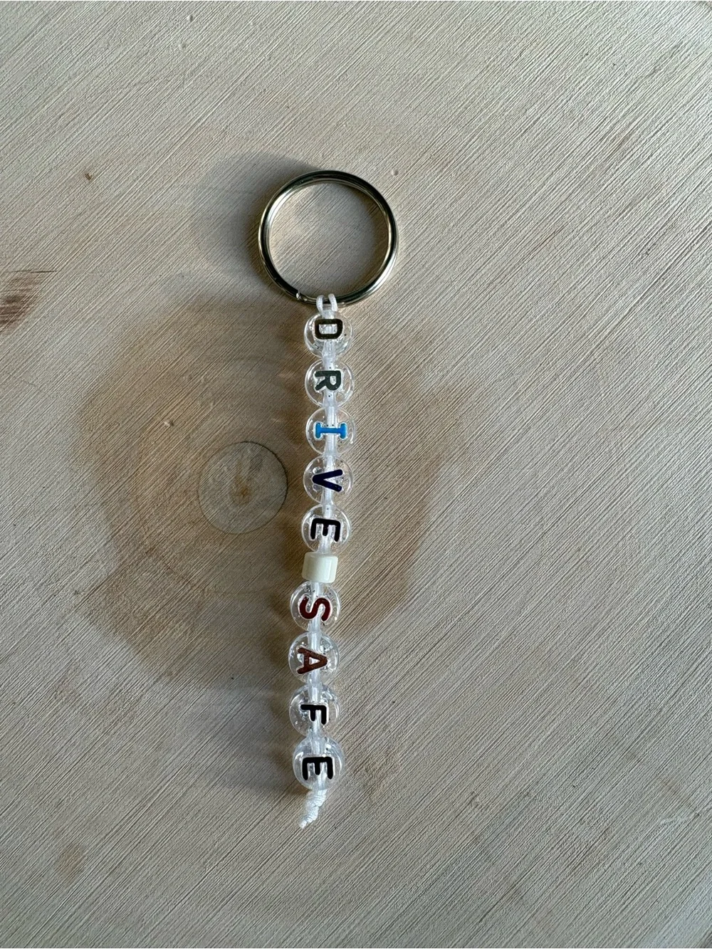 Artisan Made Clear Beaded 